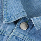 Girls' Minnie Mouse Denim Jacket - Disney Character Coat Ages 2-7