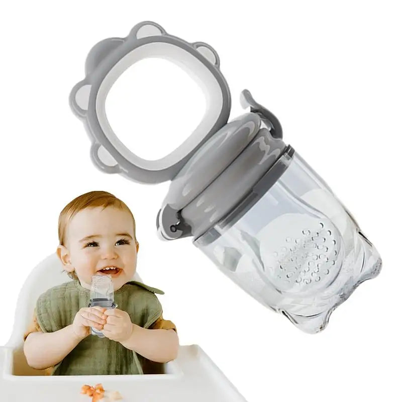 Baby Juice Extractor Pacifier cup Molars Baby feeding bottle Food Feeding Spoon Silicone Gum Fruit Vegetable Bite Eat Auxiliary