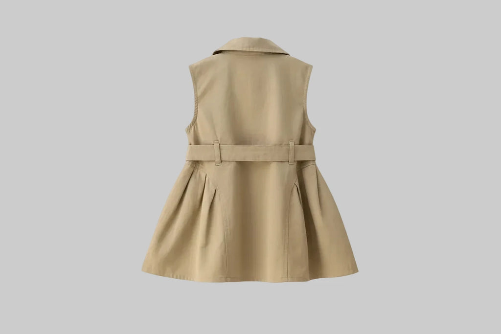 Girls Cargo Vest Dress - Kidnor