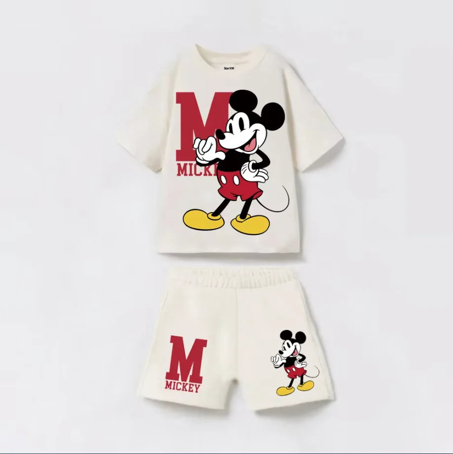 Kids Cotton T-Shirt and Shorts Set - Kidnor