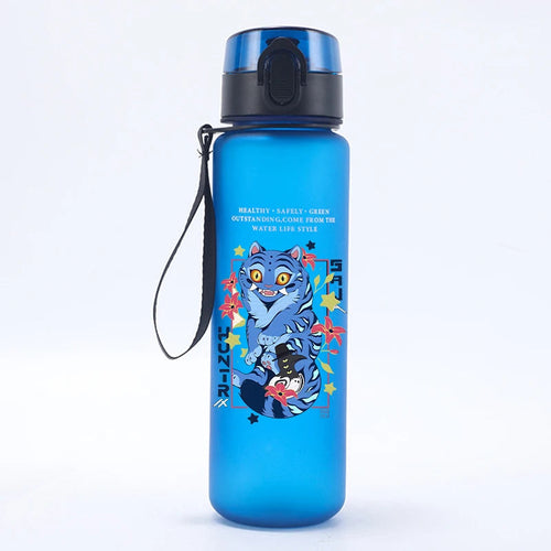 K Pop Demon Hunters Water Bottle Girls Summer Sports Large Capacity
