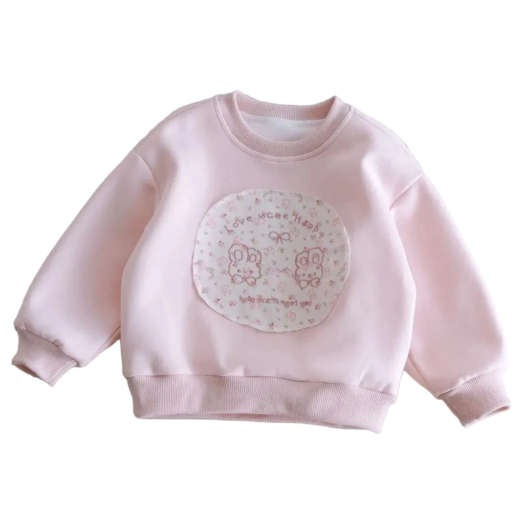 Girls' Sweater & Pants Set - 2-Piece Spring Autumn Outfit Ages 1-7