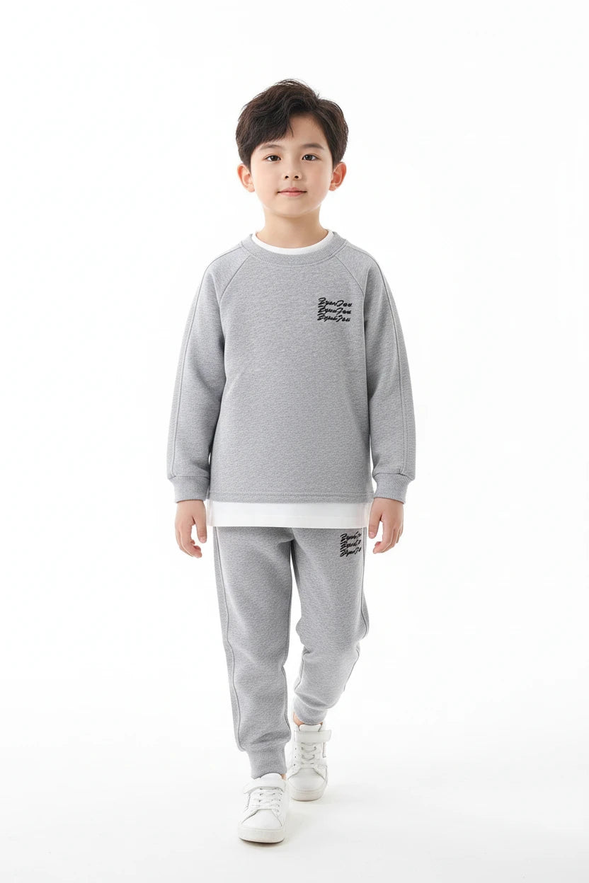 Boys Sweatshirts Sets Pullover+Pants