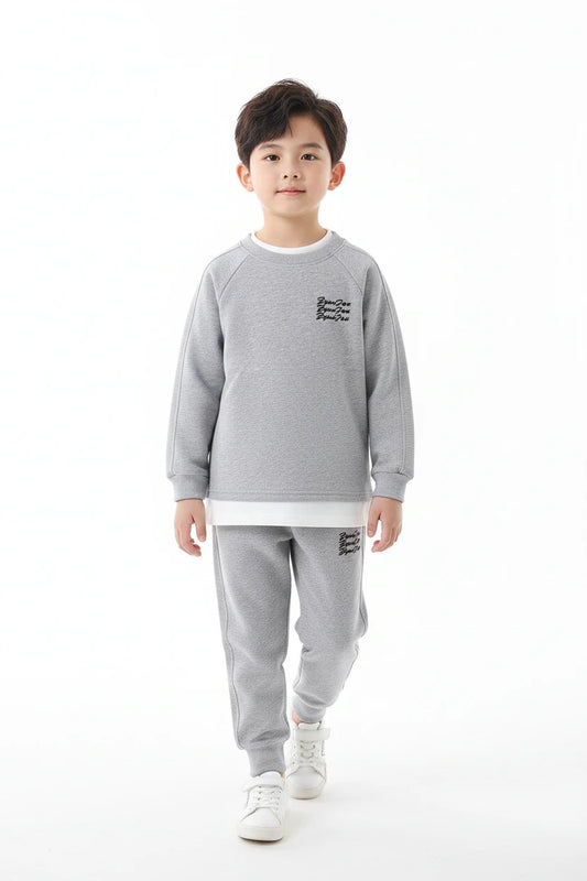 Boys Sweatshirts Sets Pullover+Pants