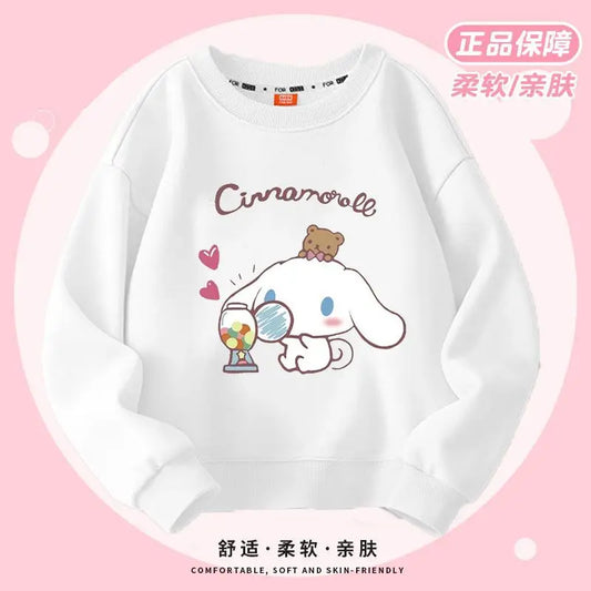 Sanrio Baby Girls Cartoon Cinnamoroll Sweatshirts
