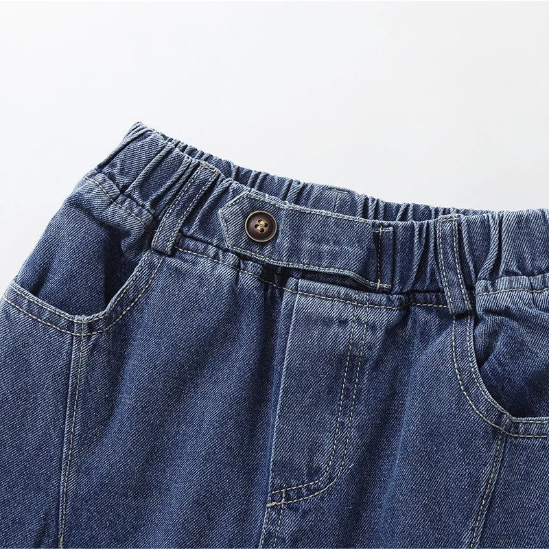 Baby-Jeans für Jungen – Koreanische Freizeithosen für Frühling und Herbst