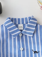 Striped T-Shirt Casual Blouse - Kidnor