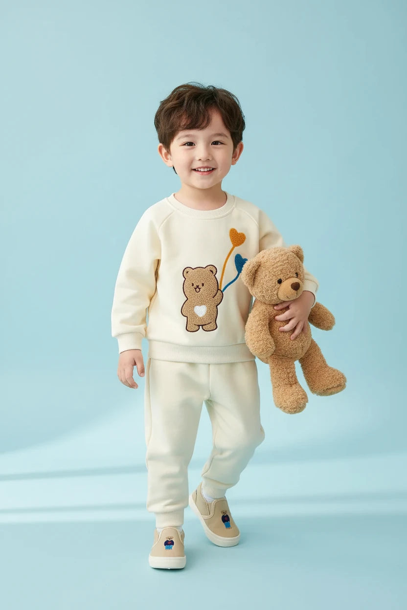 Sweatshirt+Pants Children Set,Cotton