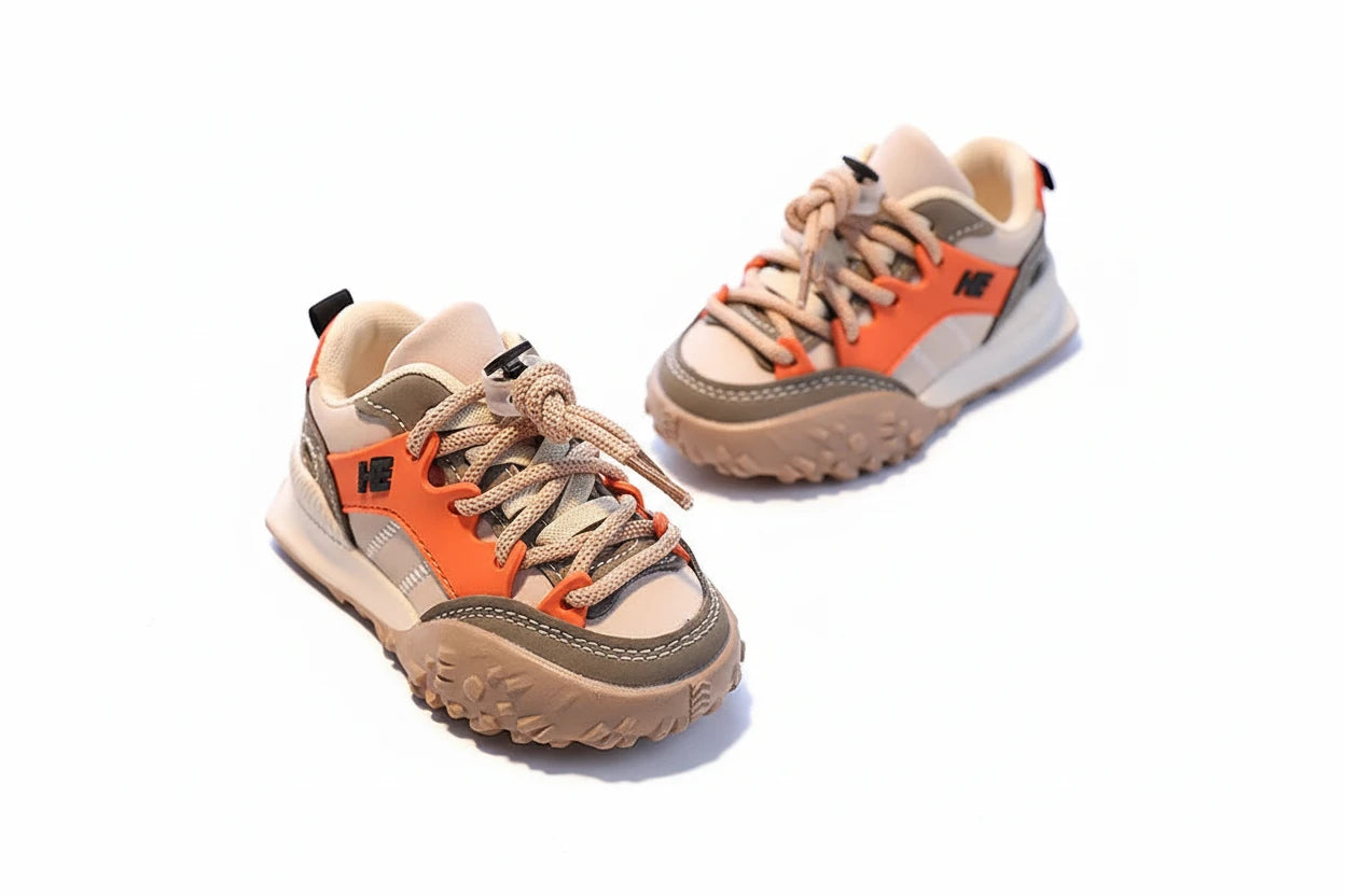 Boys Girls Mesh Breathable Running Shoes - Kidnor