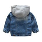 Boys Washed Soft Denim Jacket - Kidnor