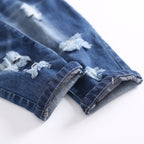 Boys' Fashion Simple Denim Suspender Pants - Kidnor