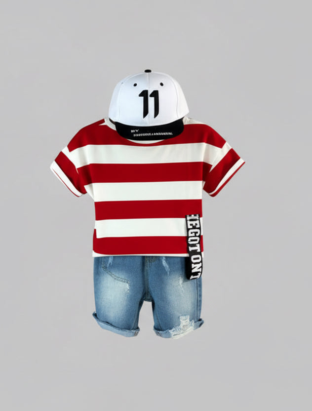 Children's Clothing Boys' Short Sleeve Suit