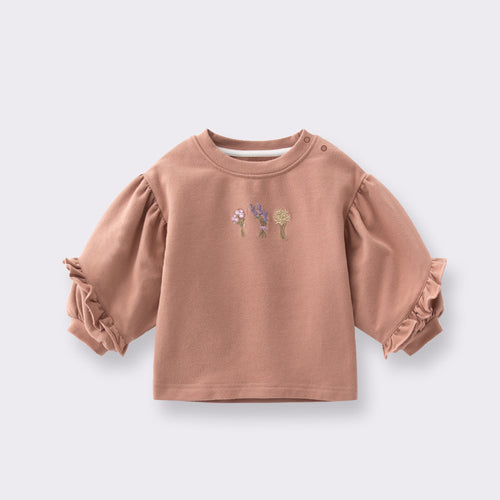 Baby Autumn Clothing Sweatshirt Bell Sleeve Loose - Kidnor