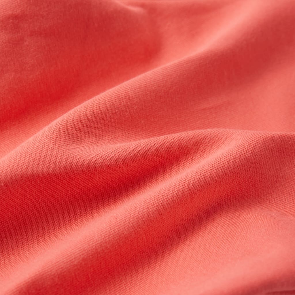 Weit geschnittene Kinderhose, korallenrosa, Größe 116
