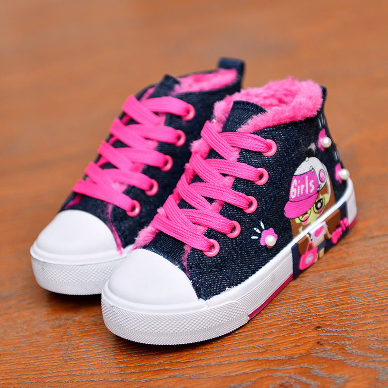 Shoes Children's Canvas Girls' Sneakers