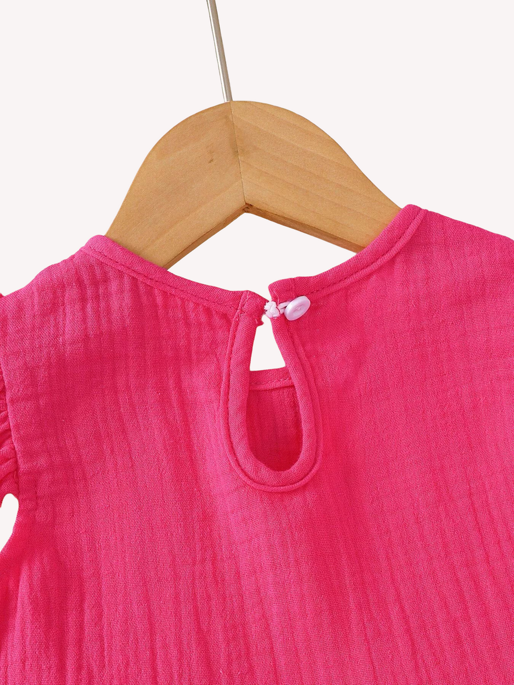 Children's Ruffle Trim Bowknot Top & Shorts Set - Kidnor