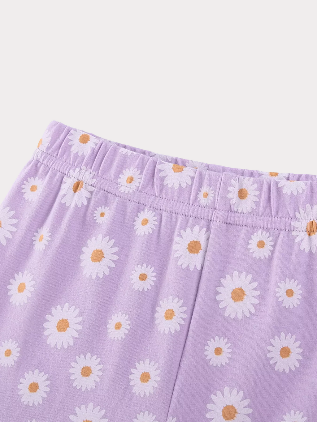 Butterfly Ruffle Sleeve Top & Daisy Print Leggings Set - Kidnor