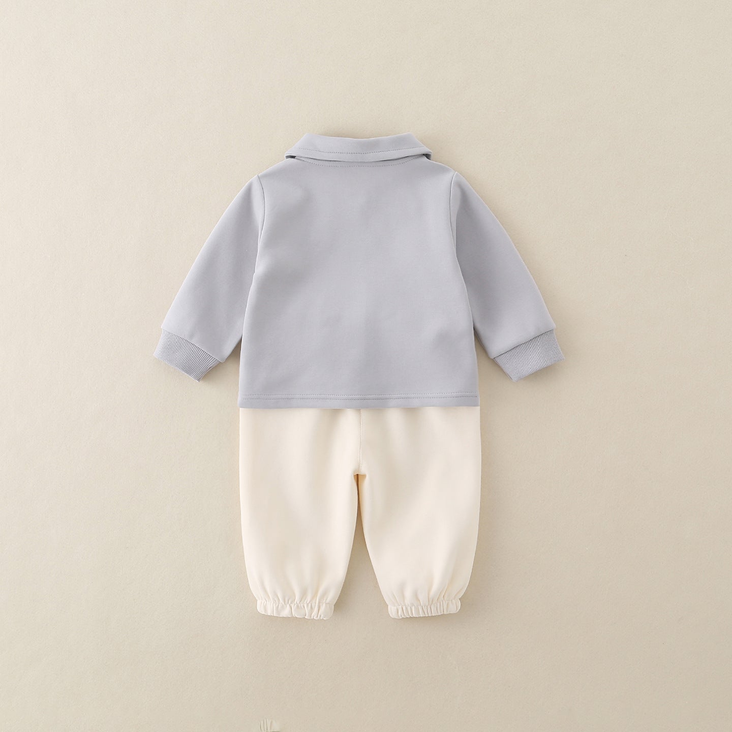 Baby Boy's Cotton Tops Casual Outerwear Spring Two-Piece Set