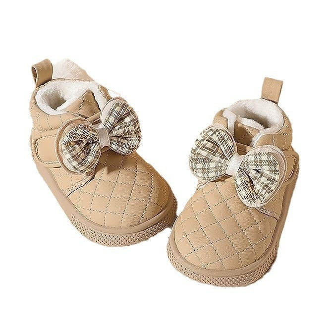 Baby Girl Snow Boots Velvet