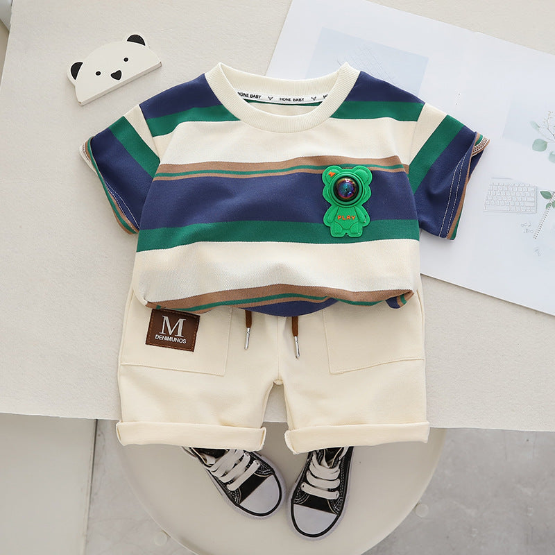 Boys' Suit Summer Western Style Fashion Children's Clothes